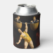 De Sandow Eugen Sandow Vaudeville Gewichtheffer Blikjeskoeler (Blikje Voorkant)