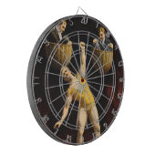 De Sandow Eugen Sandow Vaudeville Gewichtheffer Dartbord (Voorkant Links)