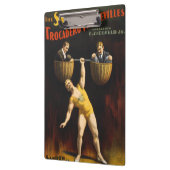 De Sandow Eugen Sandow Vaudeville Gewichtheffer Klembord (Links)
