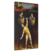 De Sandow Eugen Sandow Vaudeville Gewichtheffer Klembord (Rechts)