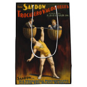 De Sandow Eugen Sandow Vaudeville Gewichtheffer Medium Cadeauzakje (Achterkant)