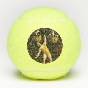 De Sandow Eugen Sandow Vaudeville Gewichtheffer Tennisballen