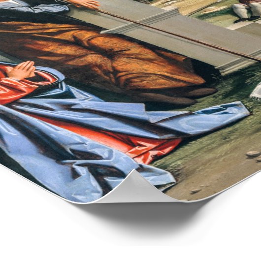 De saperte - kerstfeestdag poster (Hoek)