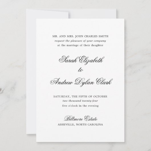 DE SARAH UITNODIGING (Voorkant)