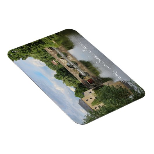 De Sarthe, Fresnay-sur-Sarthe, Frankrijk Magneet (Rechterzijde)