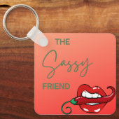 De Sassy Friend Sleutelhanger (Voorkant)