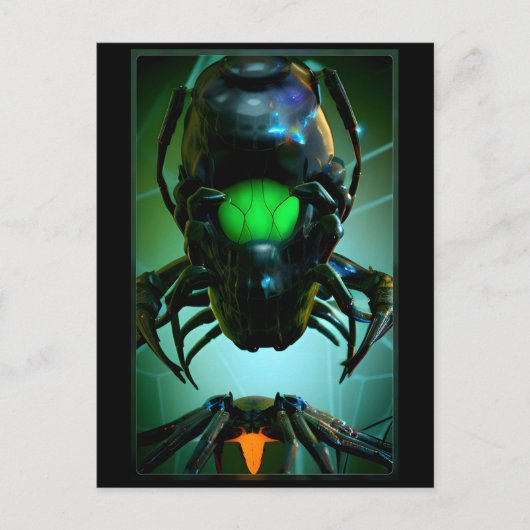 De Satan Bug Briefkaart (Voorkant)