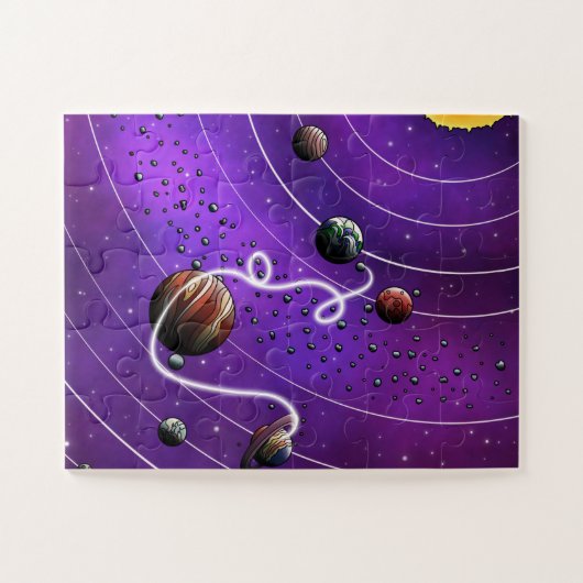 De Saturne au Puzzle de la Lune (Horizontal)