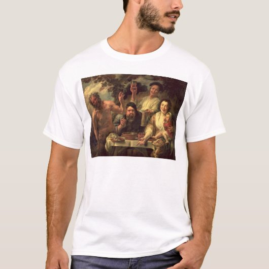De satyr en de paasantia t-shirt (Voorkant)