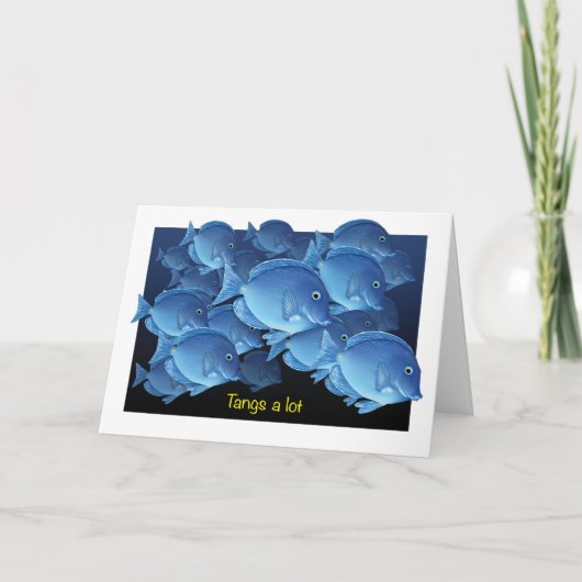 De saveurs carte de remerciements beaucoup (Devant)