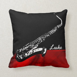 De saxofone/Personalized Pillow Kussen