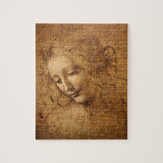 De Scapigliata van Leonardo da Vinci, Hoofd van ee Legpuzzel (Verticaal)