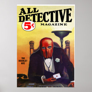 De Scarlet Ace Poster