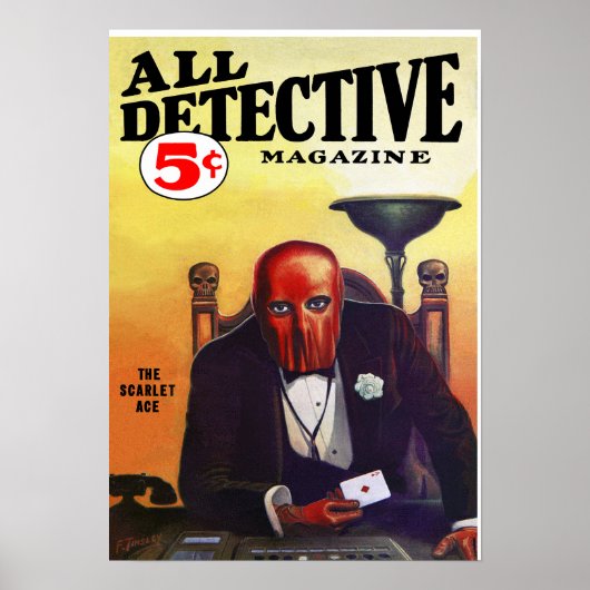 De Scarlet Ace Poster (Voorkant)