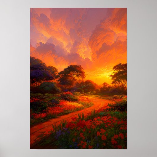 De Scarlet-route van Dusk Poster (Voorkant)