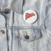De Scarlet Speedster-Logo Ronde Button 5,7 Cm (In situ)