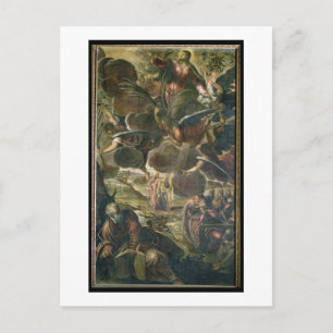 De scène van Christus (fresco) Briefkaart