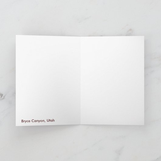 De Scène van de Canion van Bryce Kaart (Binnen)