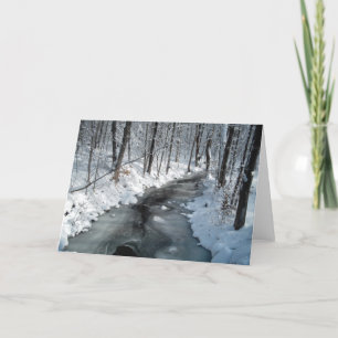 De Scène van de winter Kaart