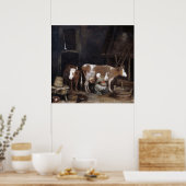 De Scène van het boerderij Poster (Keuken)