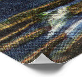 De Scène van het moonlight op de Creek van de Catv Poster (Hoek)