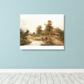 De schaafdrover canvas afdruk (Insitu (Houten vloer))