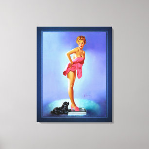 De schaal wordt niet gelinkt door Edward Runci Canvas Afdruk