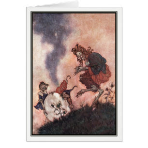 De schaamte Hobgoblin van Edmund Dulac