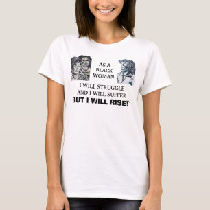 DE SCHADE VAN DE ZWARTE VROUW T-SHIRT