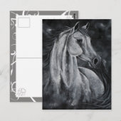 De schaduw van de nacht briefkaart (Voorkant / Achterkant)