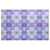 De schaduw van Lavender en Groene Abstracte Bloeme Stof (Fat Quarter)