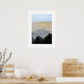 DE SCHADUW VAN MONT ST MICHEL Poster (Keuken)