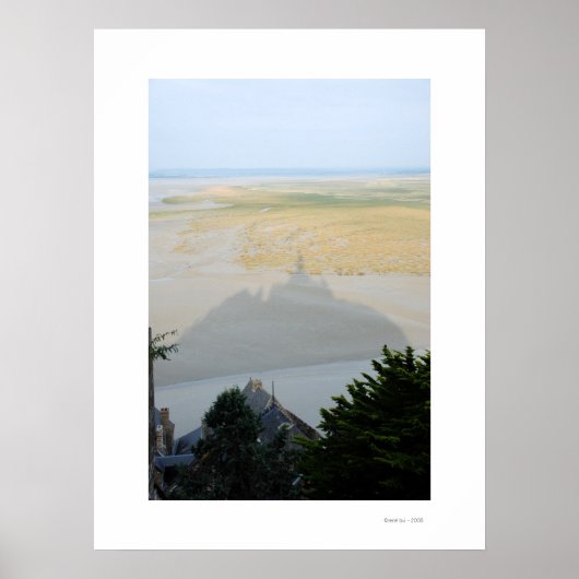 DE SCHADUW VAN MONT ST MICHEL Poster (Voorkant)