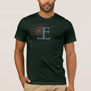 De schaduw verlicht de zon t-shirt