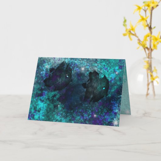 De Schaduwen van het water Kaart (Gele Bloem)