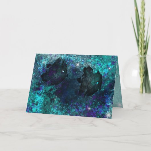 De Schaduwen van het water Kaart (Voorkant)