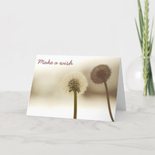 De schaduwkaart van de paardebloem kaart