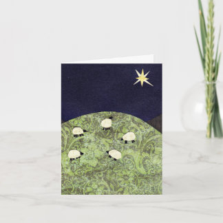 De Schapen van Kerstmis Feestdagen Kaart