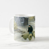 De schapen vooraan koffiemok (Voorkant links)