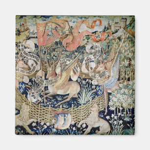 De scharnierende deer (tapestry) magneet