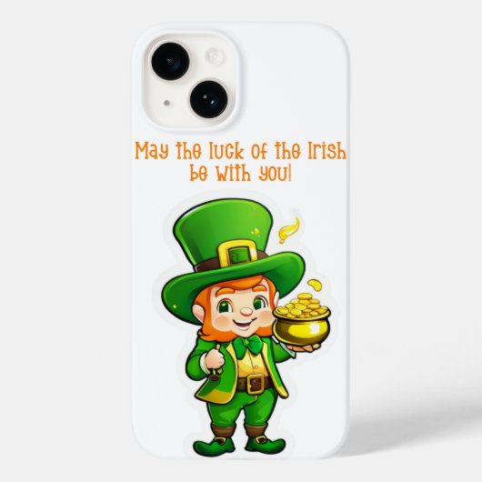 De schat van Lucky Leprechaun Case-Mate iPhone Case (Achterkant)