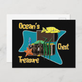 De schatkist van de oceaan briefkaart (Voorkant / Achterkant)