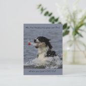 De schatten van het leven, briefkaart (Staand voorkant)