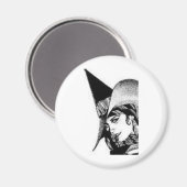 De schattige heks magneet (Voorkant / Achterkant)