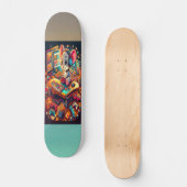 De schattige muis gaming skateboard (Voorkant)