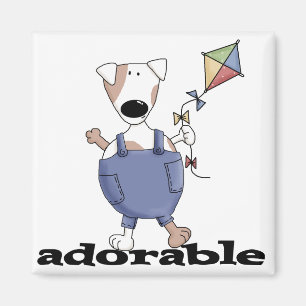 De schattige T-shirts en de Giften van de Hond Magneet