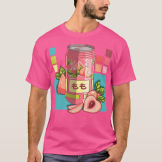 De Schattigee Japanse perzik soda kan T-shirt