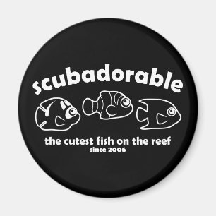 De Schattigee vis op het rif Magneet