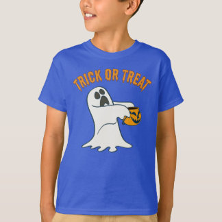 De Schattigste Trick-or-Treat Geest Voor Halloween T-shirt