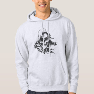 De schedel in een Hood Tattoo Hoodie